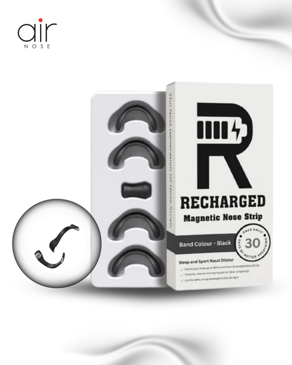 Sleep-Co Magnetic Nose Strips | Next-Gen Nasal Dilator Starter Kit For Easy Breathing, Anti-Snoring Relief, And Comfortable Sleep (4 Pcs Magnetic Nose Clips